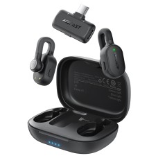 Бездротовий мікрофон ACEFAST R4 wireless lavalier microphone Type-C 2 мікрофона Black